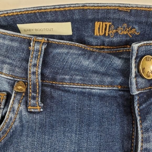 Kut from the Kloth Women's Boot Cut Jeans - Blue - Picture 3 of 10
